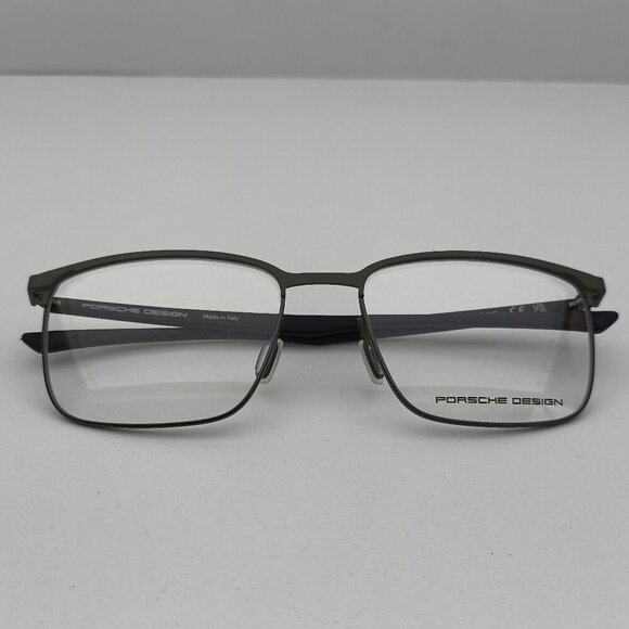 🕶️Made in Italy! Porsche Design P8753 Grey Eyeglasses 55/18 140 /EUM169🕶️ - Picture 7 of 11
